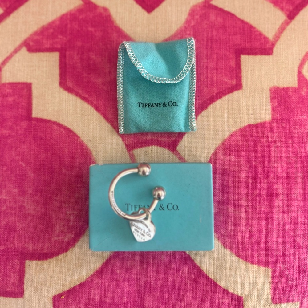 Tiffany & Co Return to Tiffany's Sterling Silver Vintage Keychain